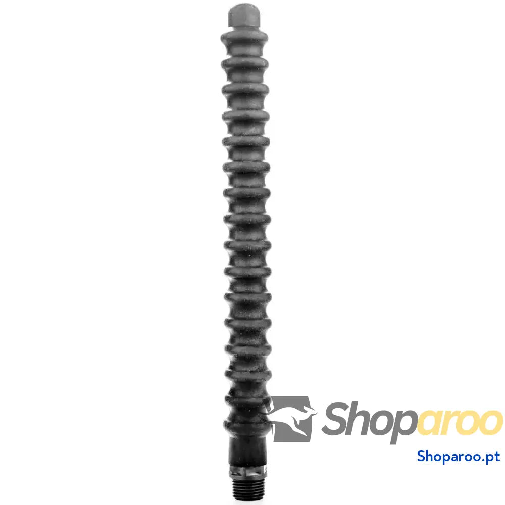 ALL BLACK - MEGA RIPPLE SHOWER ANAL SILICONE 28,5 CM