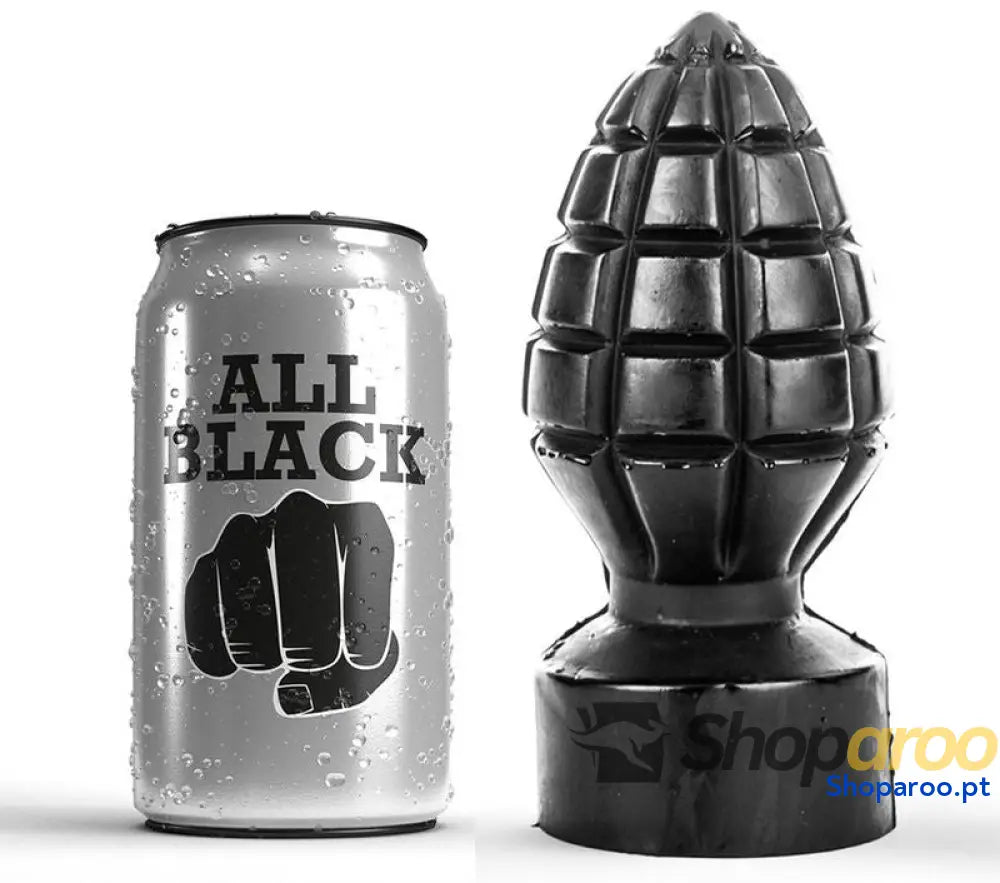 ALL BLACK - PLUG ANAL 14 CM