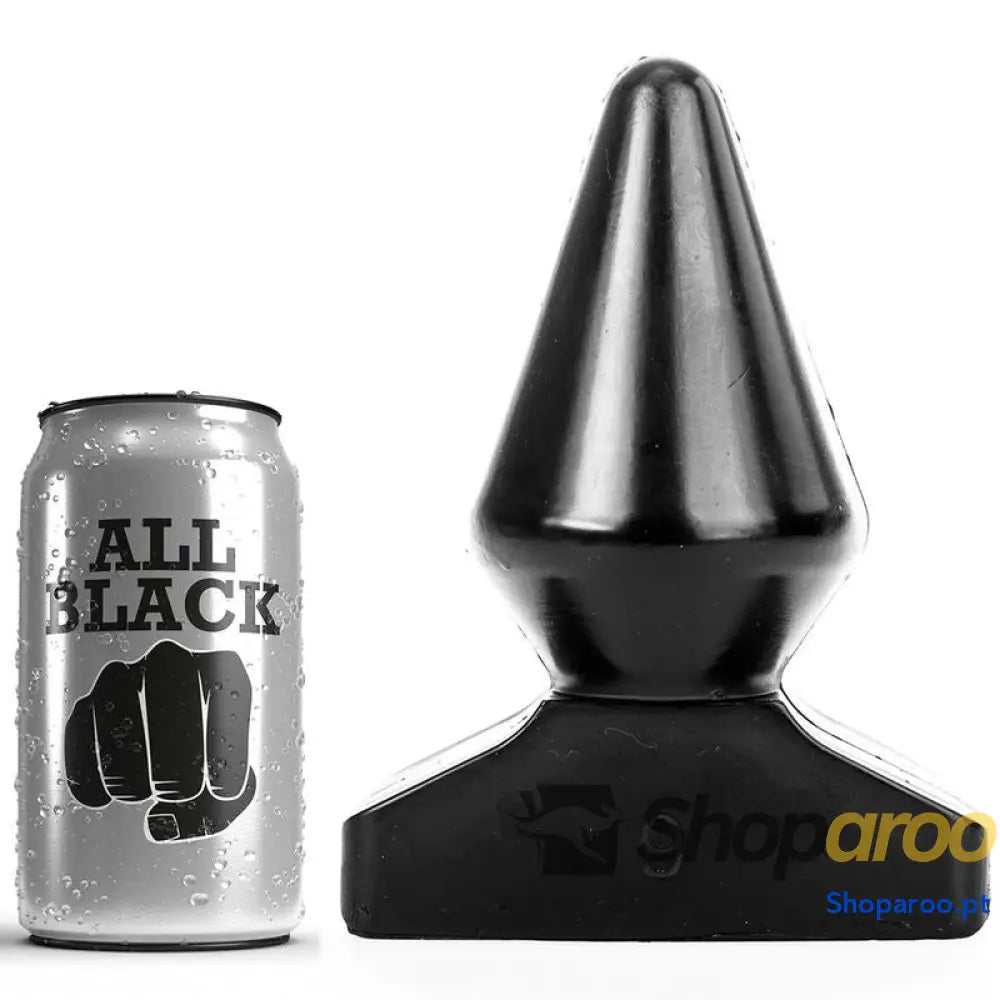 ALL BLACK - PLUG ANAL 18,5 CM