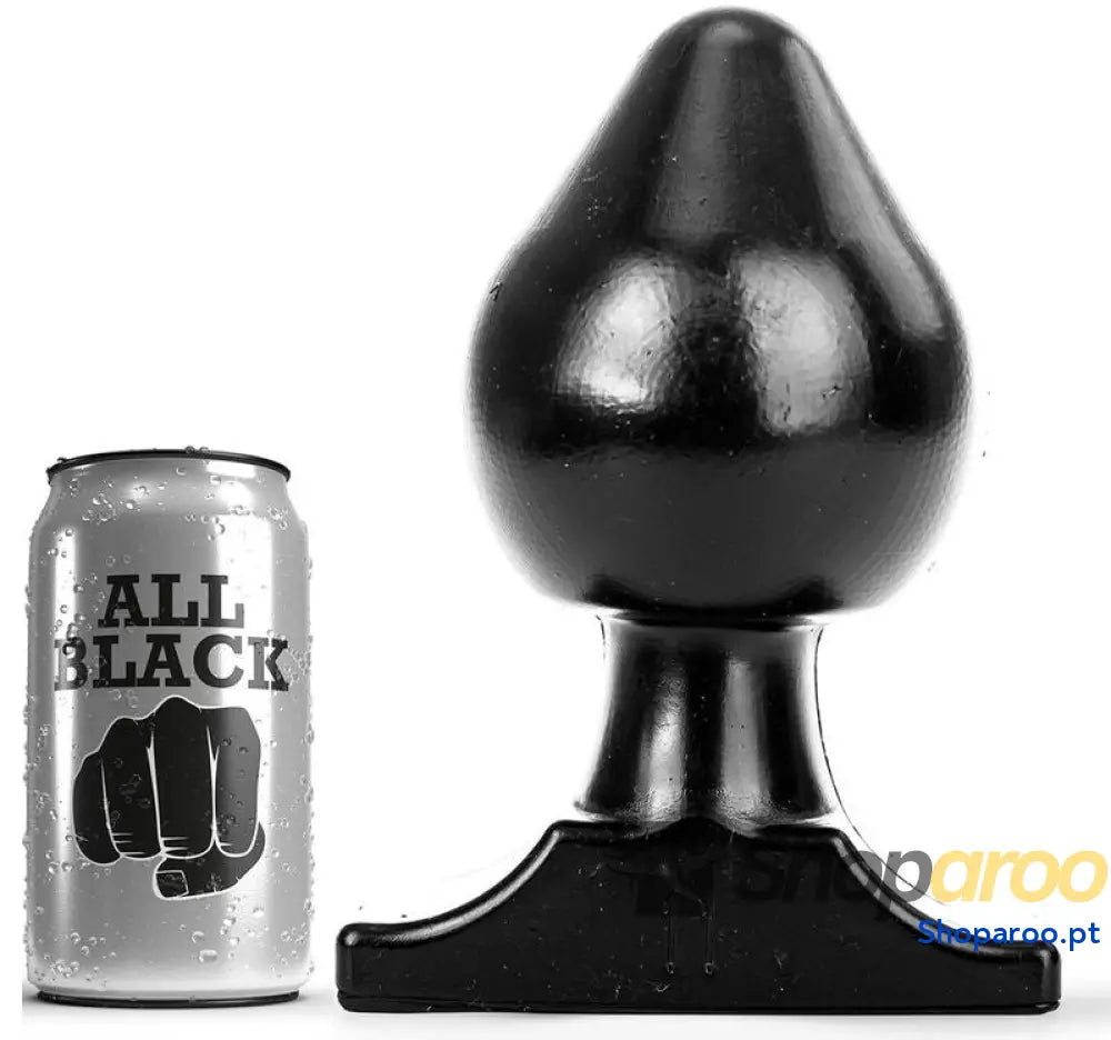 ALL BLACK - PLUG ANAL 19 CM