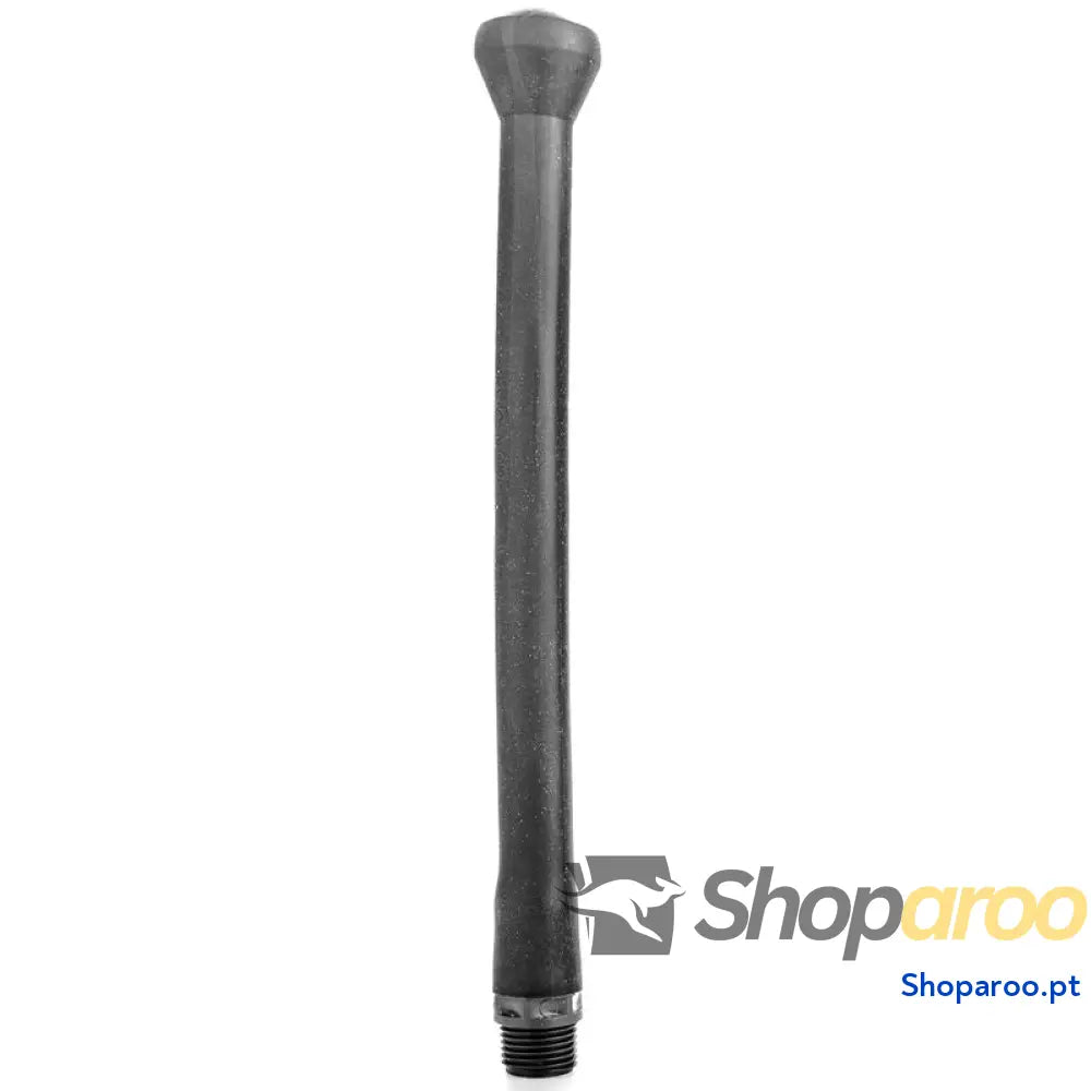 ALL BLACK - ROLHA DE SISTEMA DE SILICONE ANAL PARA CHUVEIRO 27 CM