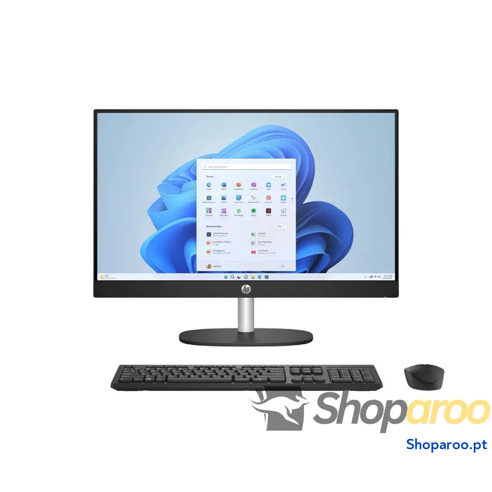 All in One HP 9U2K2EA 23,8" AMD Ryzen 7 7730U AMD RYZEN™ 7 7730U 16 GB RAM 512 GB SSD