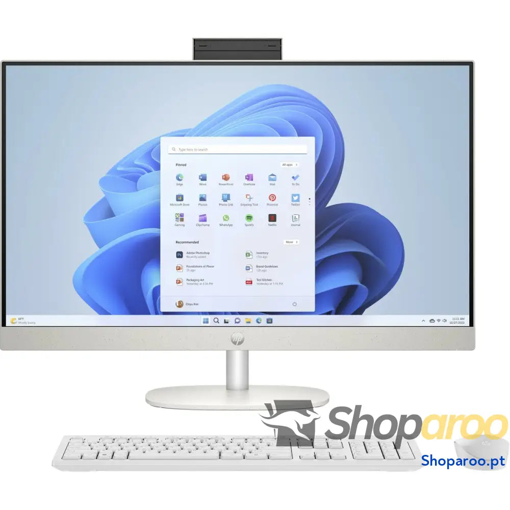 All in One HP CR0030NS 16 GB RAM 512 GB SSD 27" AMD Ryzen 5 7520U