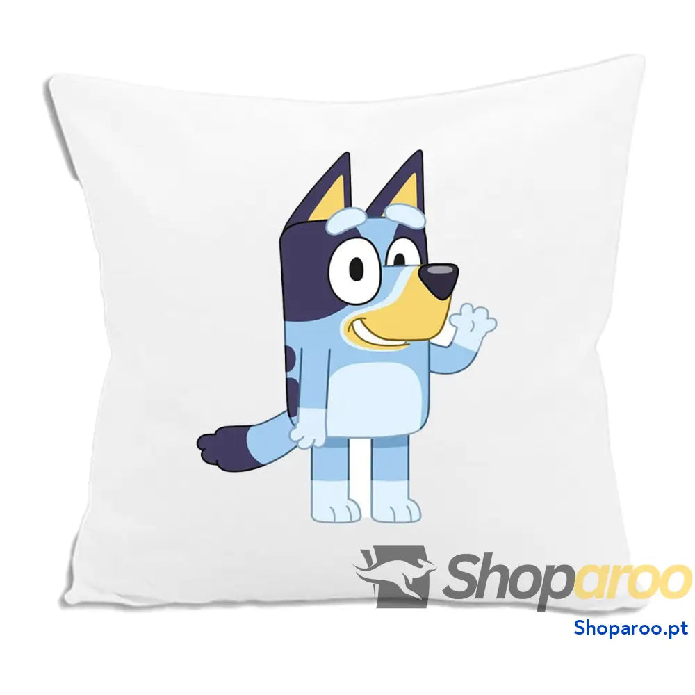 Almofada 3D Bluey Branco 30 x 30 cm Quadrado
