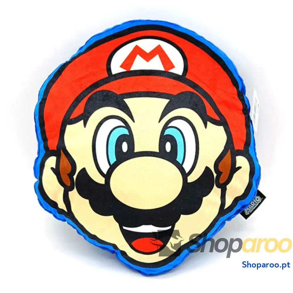Almofada 3D Super Mario Redondo