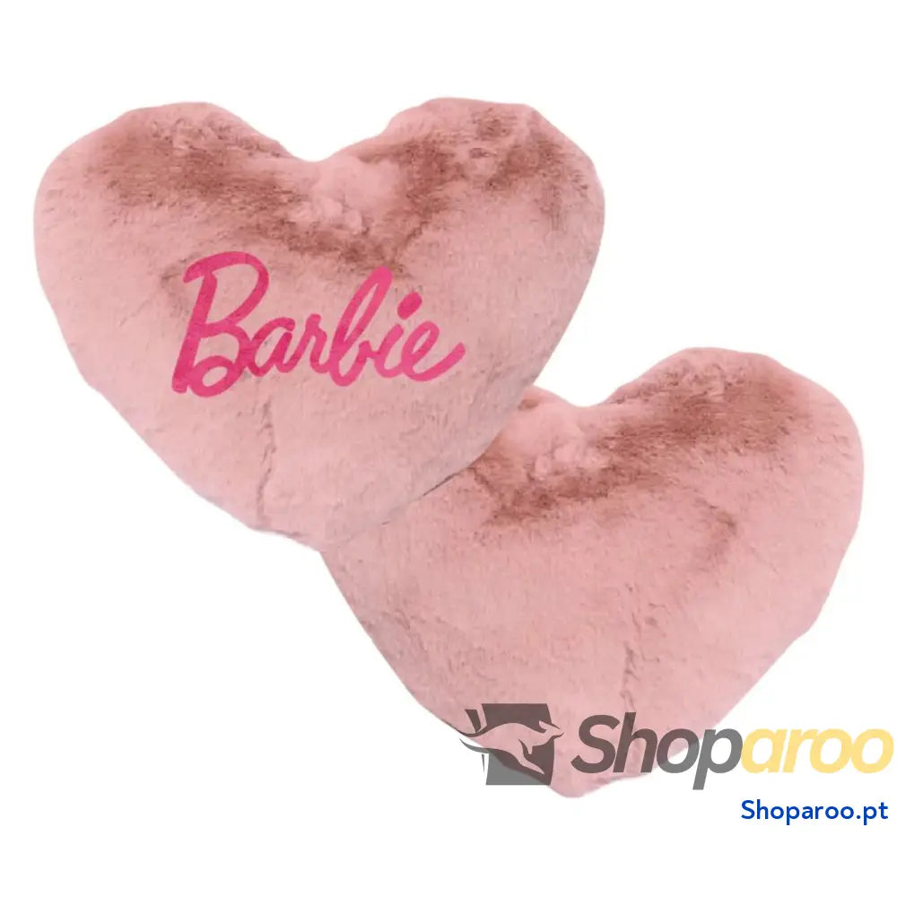 Almofada Barbie Cor de Rosa Coração