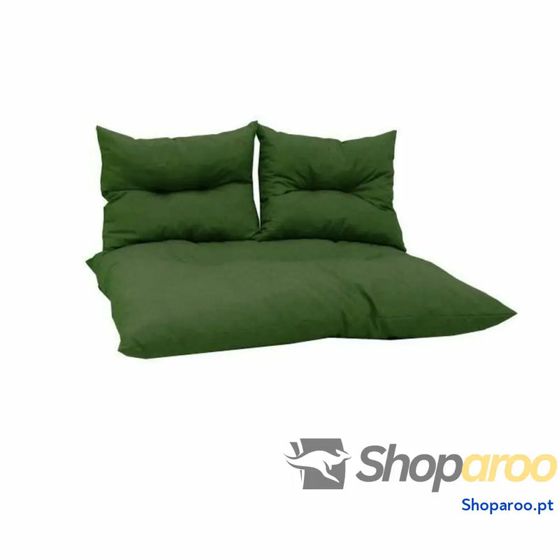 Almofada de chão Jardin Prive Verde
