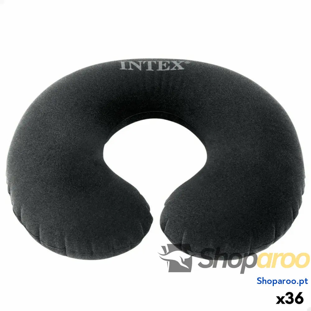 Almofada de Viagem Intex Cinzento 36 x 10 x 30 cm (36 Unidades)