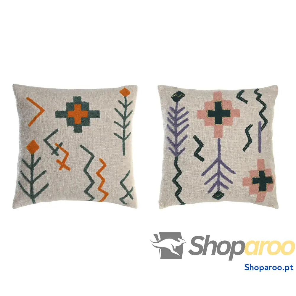 Almofada DKD Home Decor 45 x 15 x 45 cm (2 Unidades)