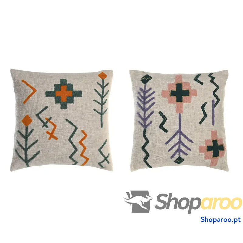 Almofada DKD Home Decor 45 x 15 x 45 cm (2 Unidades)