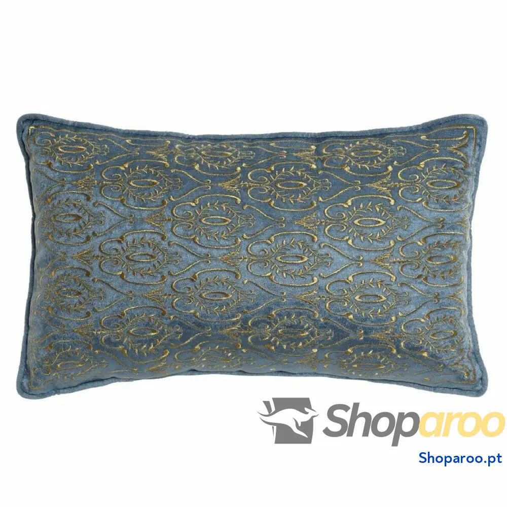 Almofada DKD Home Decor 8424001850396 Azul Dourado 50 x 10 x 30 cm