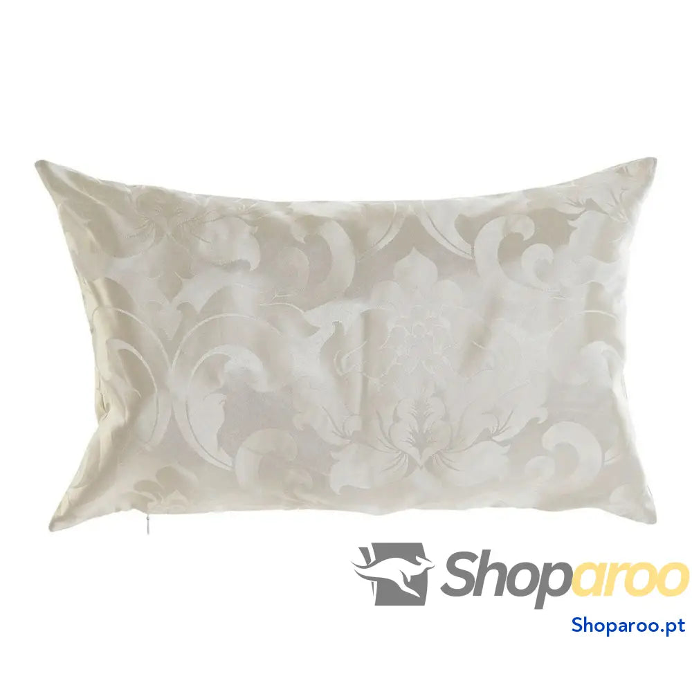Almofada DKD Home Decor Plástico Bege Retangular