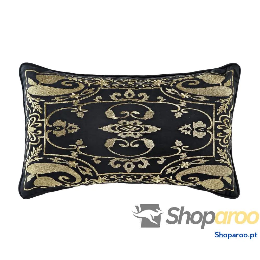Almofada DKD Home Decor Preto 50 x 10 x 30 cm Árabe