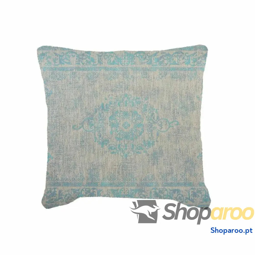 Almofada DKD Home Decor Turquesa Poliéster (45 x 12 x 45 cm)