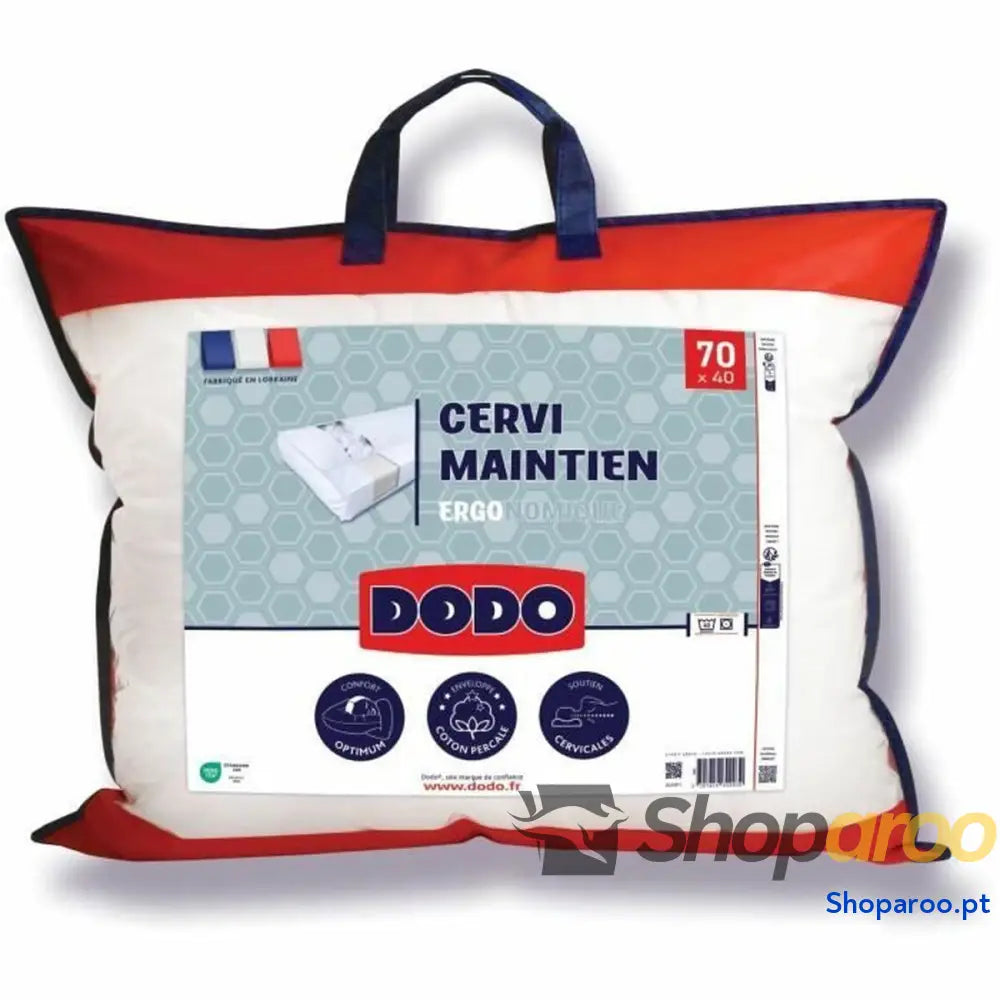 Almofada DODO Cervical Branco 40 x 70 cm