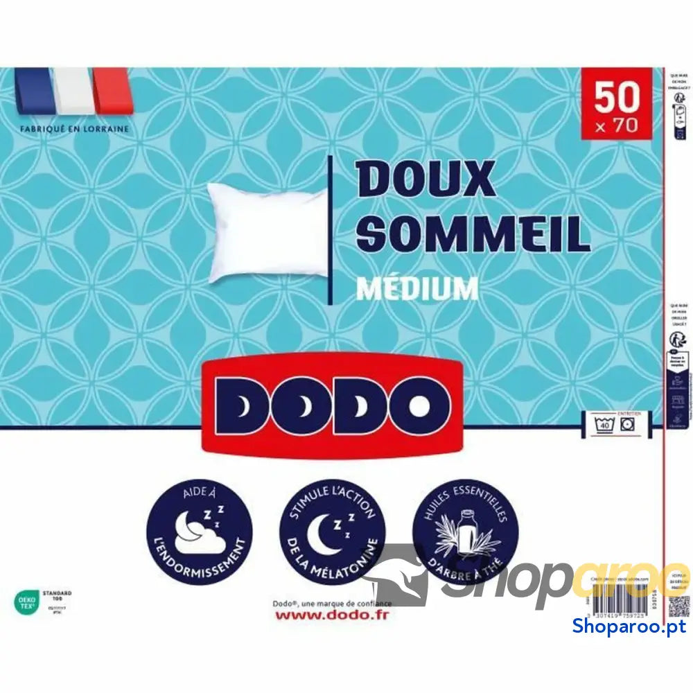 Almofada DODO DOUX SOMMEIL Branco 50 x 70 cm