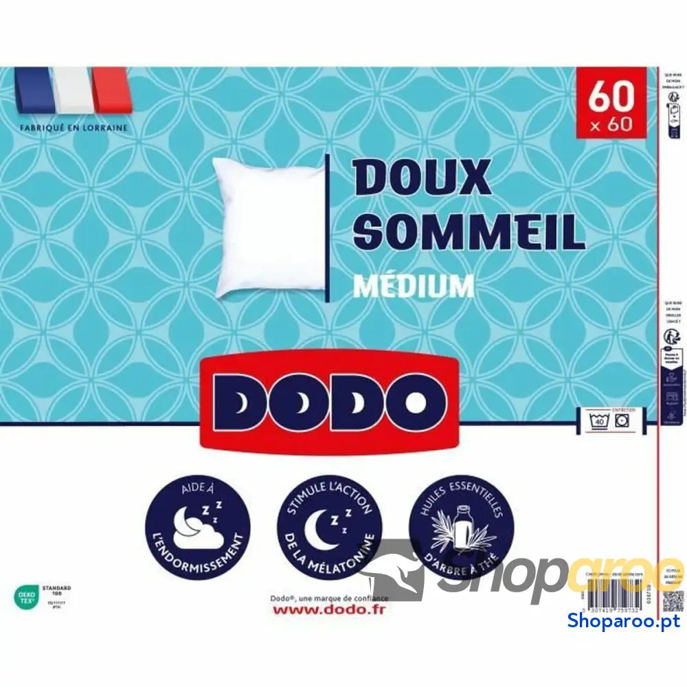 Almofada DODO DOUX SOMMEIL Branco 60 x 60 cm
