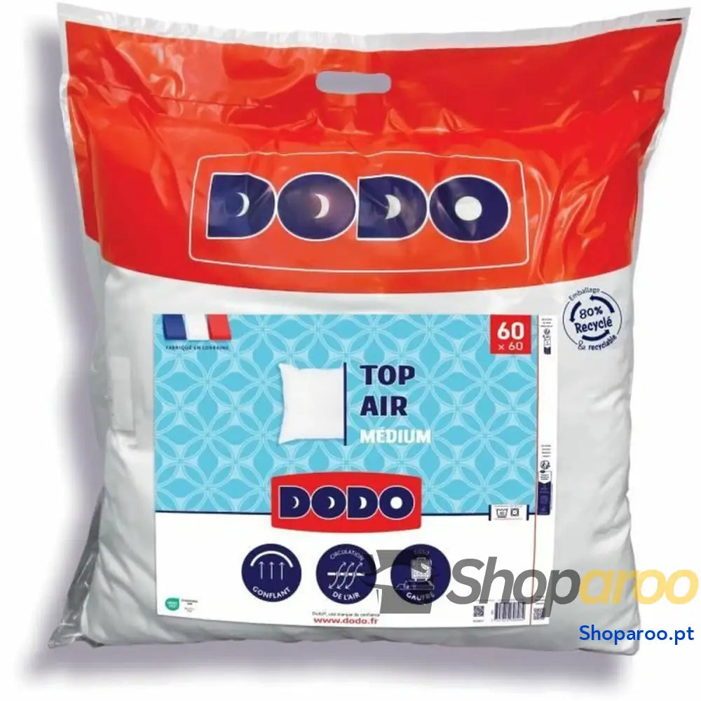 Almofada DODO MEDIUM TOP AIR Branco 60 x 60 cm