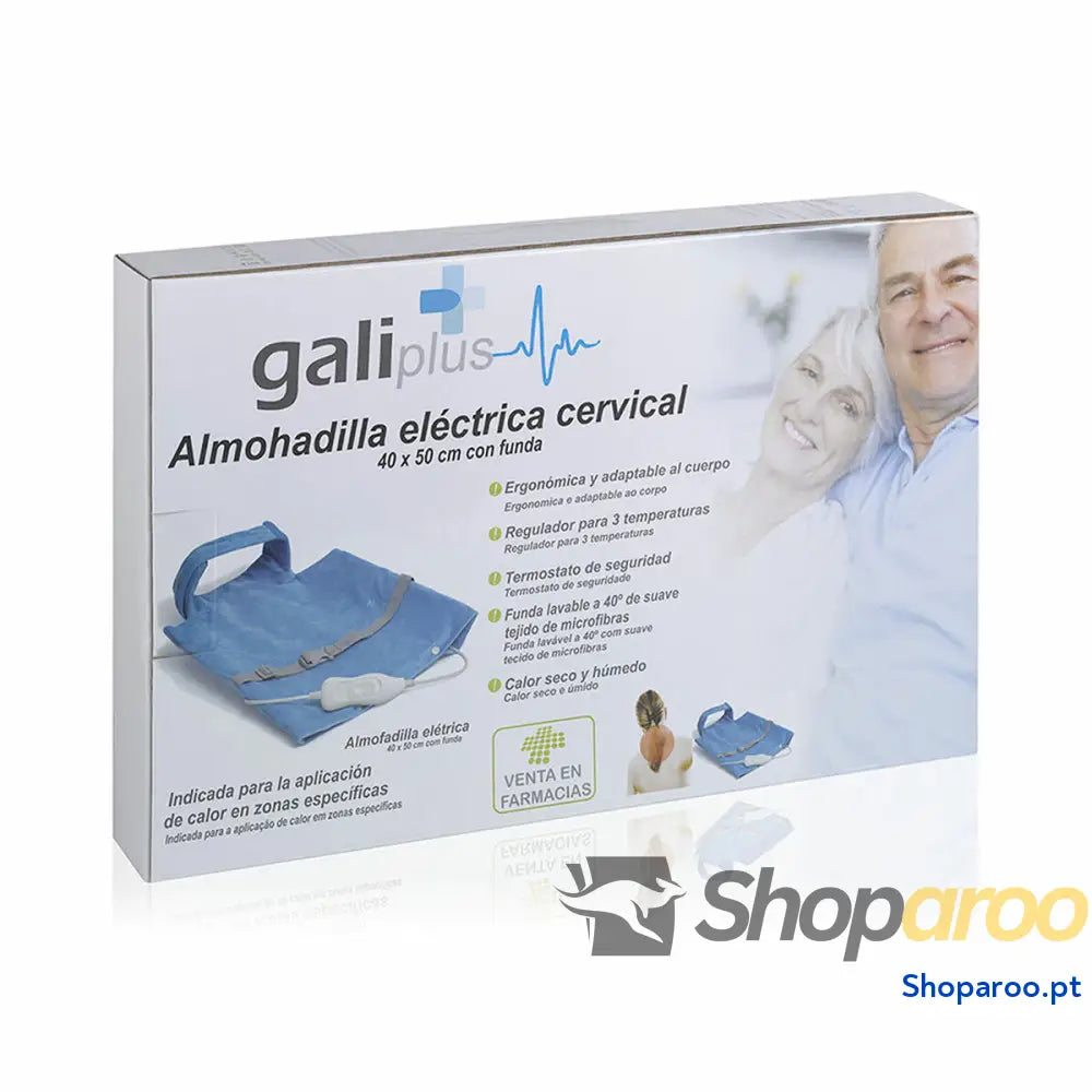 Almofada Elétrica para o Pescoço e Costas Galiplus ELECTROMEDICINA