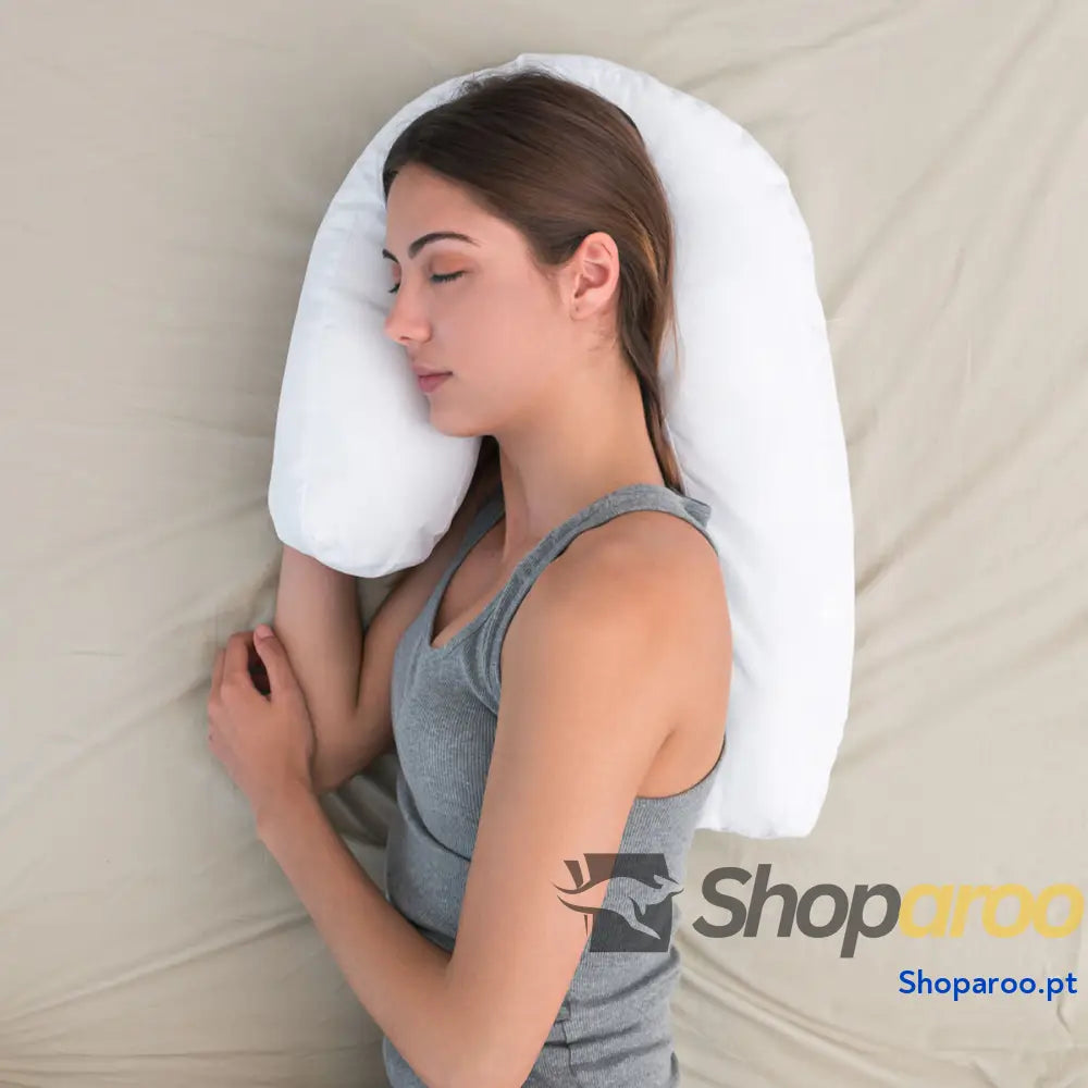 Almofada Ergonómica de Postura Lateral U Slupill InnovaGoods