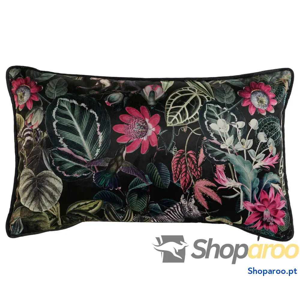 Almofada Home ESPRIT Impresso Chic 50 x 10 x 30 cm