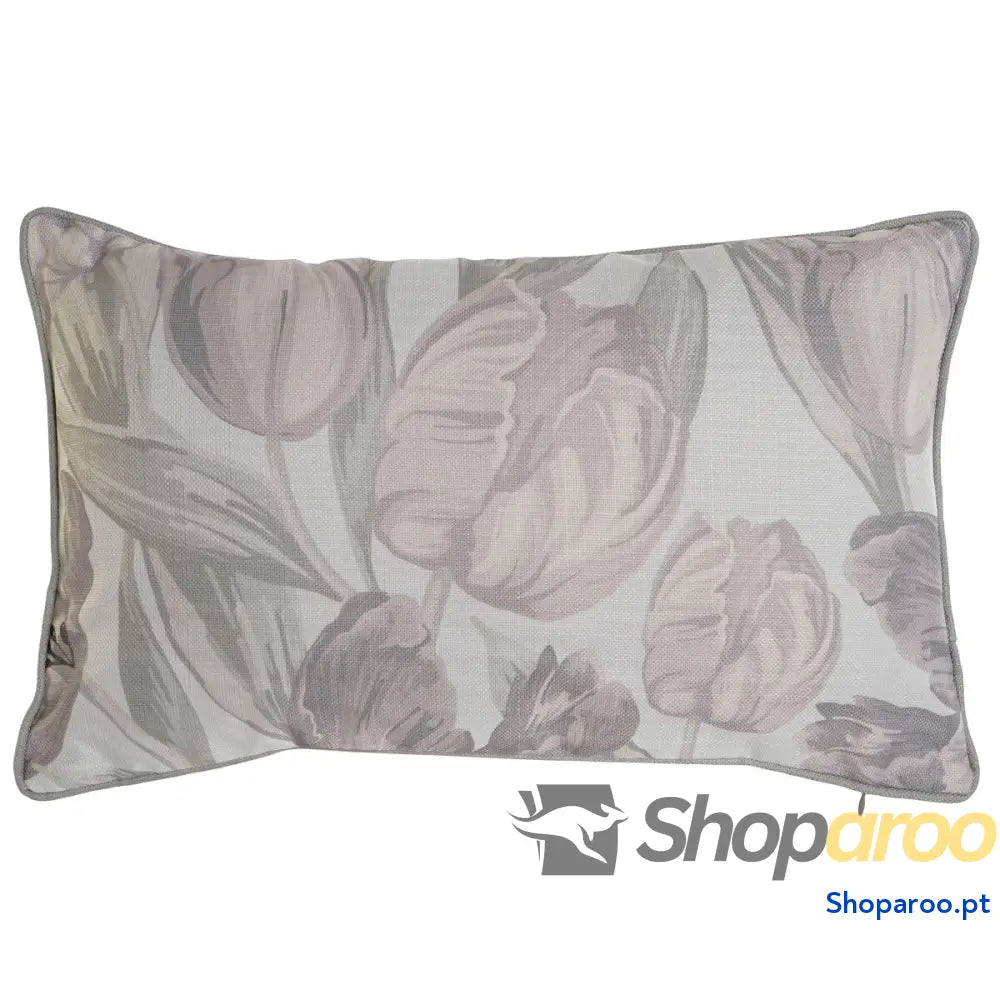Almofada Home ESPRIT Impresso Tulipa 50 x 10 x 30 cm
