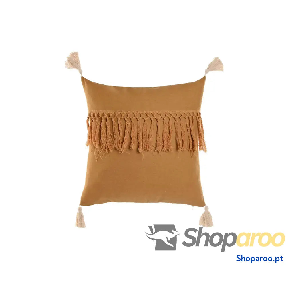 Almofada Home ESPRIT Mostarda 45 x 15 x 45 cm