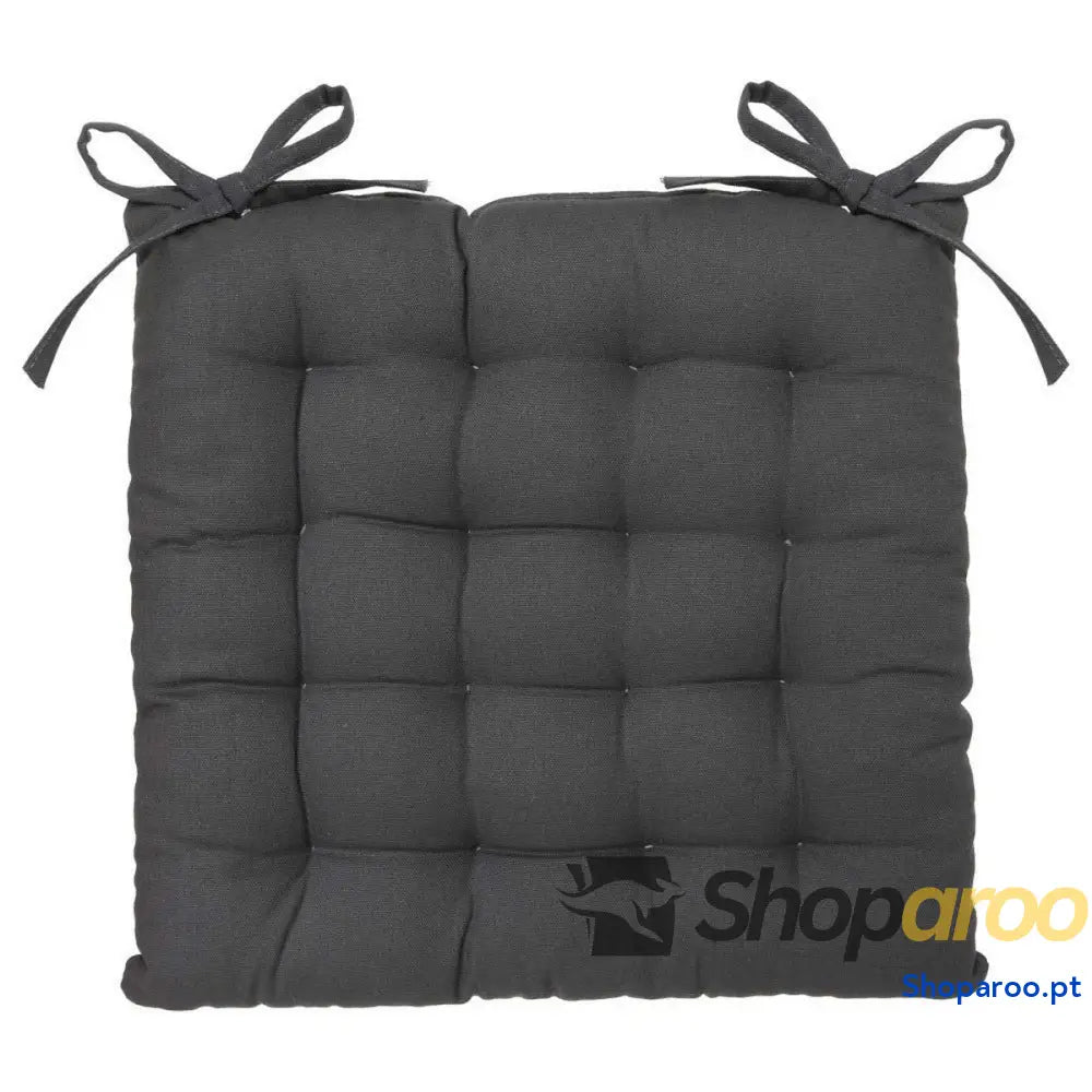 Almofada para cadeiras Atmosphera Cinzento escuro 38 x cm