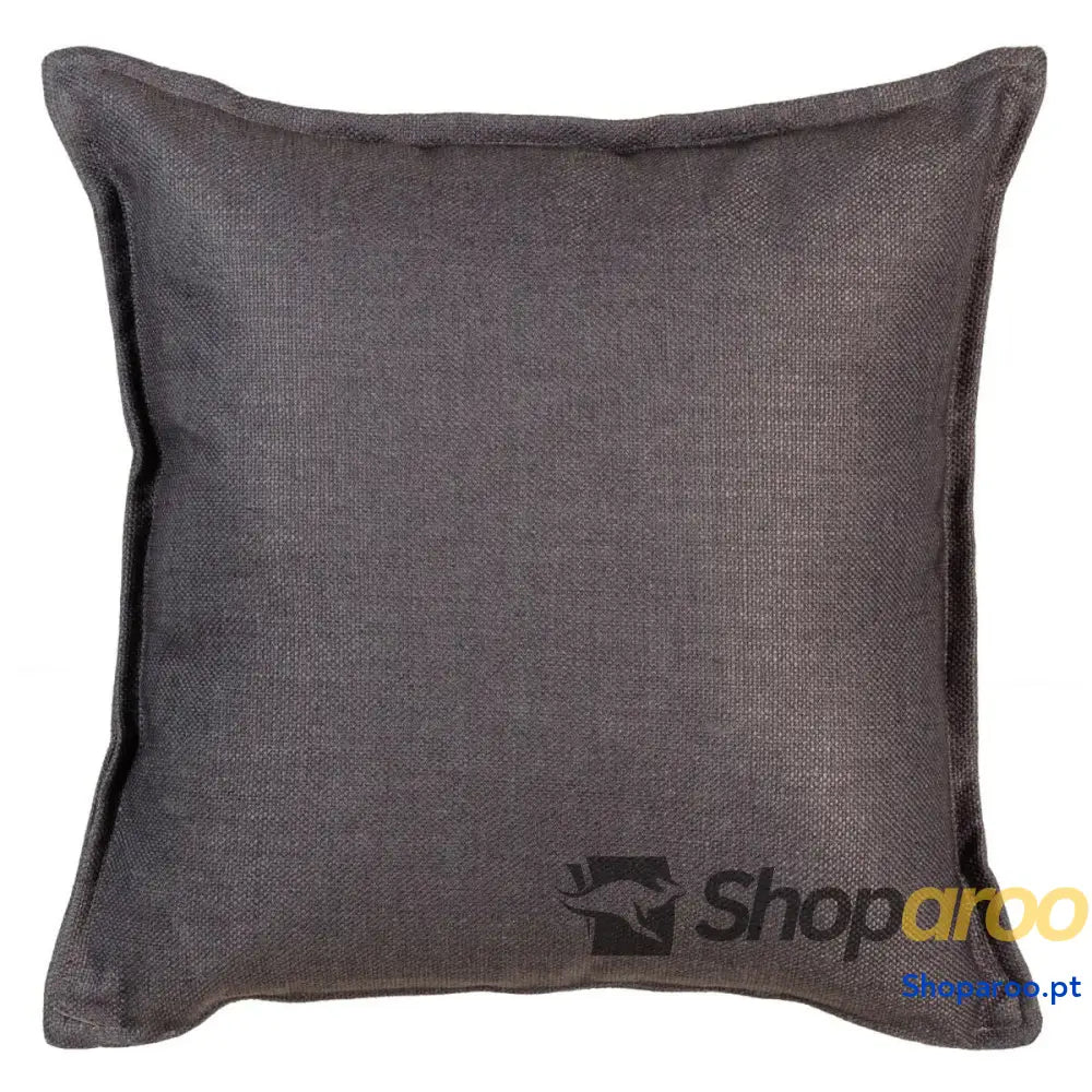Almofada Poliéster Cinzento escuro 45 x 45 cm