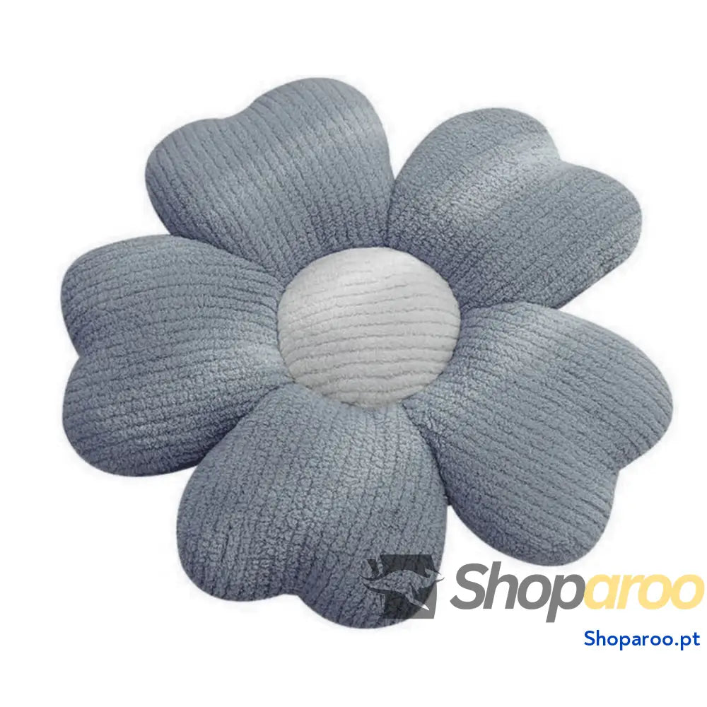 Almofada Versa Cinzento Flor 48 x 48 cm