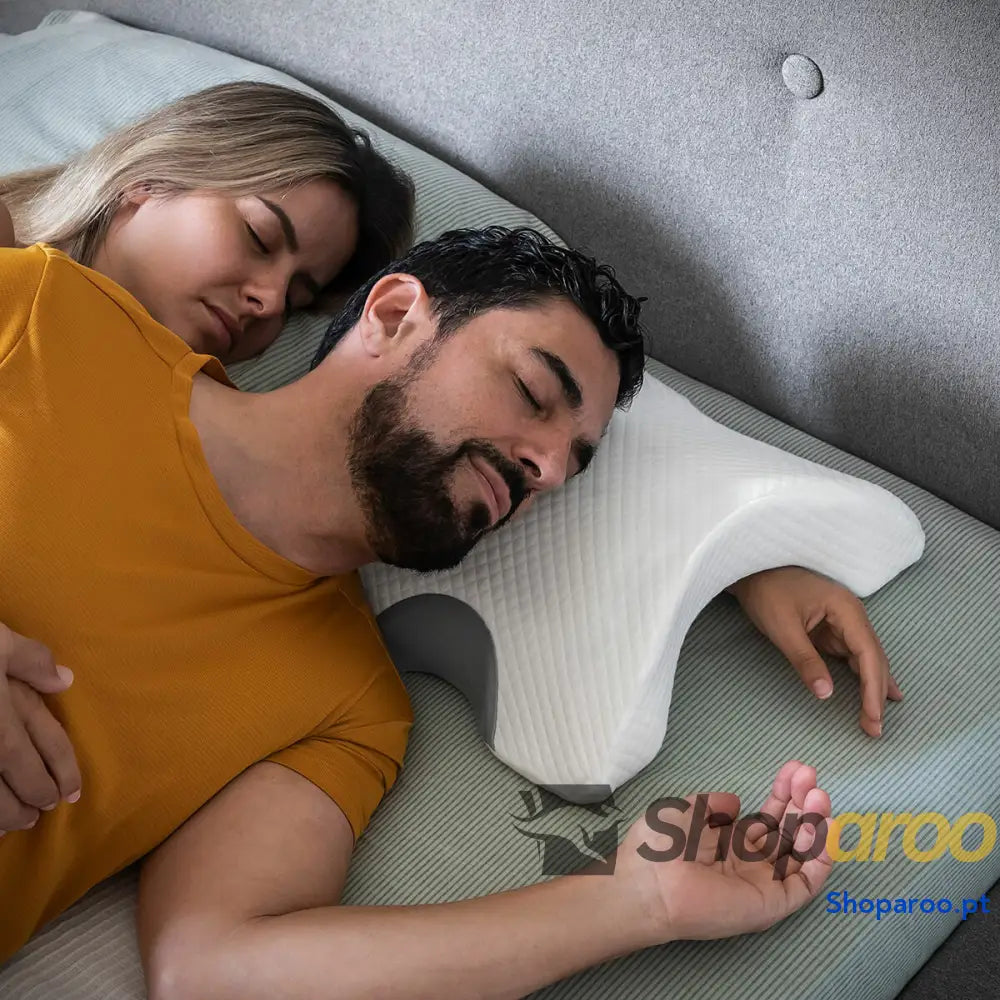 Almofada Viscoelástica Cervical para Casais Cozzy InnovaGoods