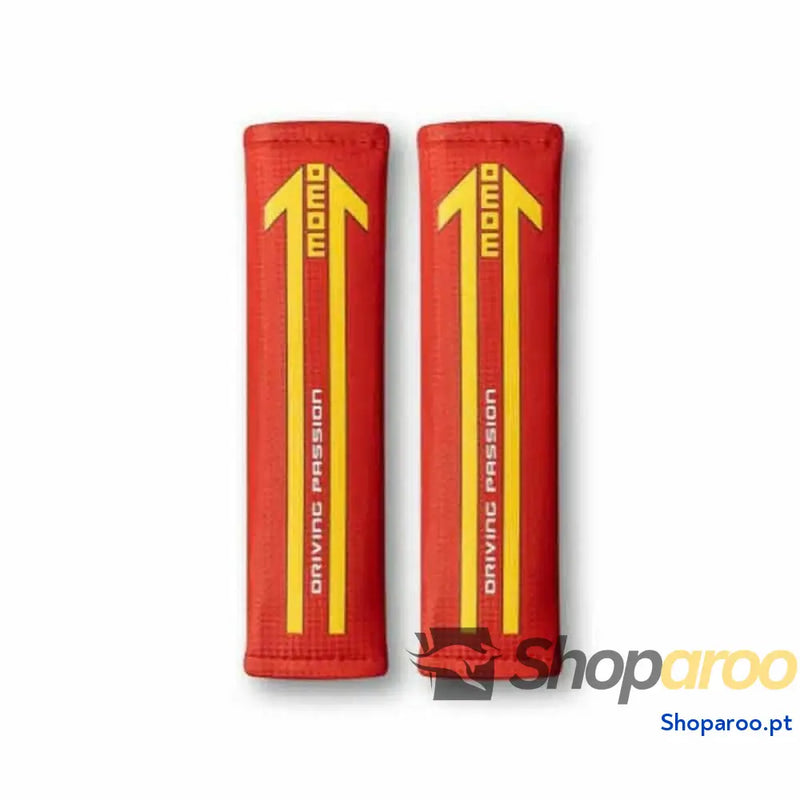 Almofadas para Cinto de Segurança MOMO MOMLSHPE4CR Vermelho