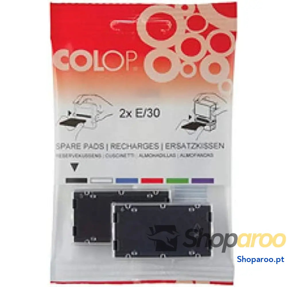 Almofadinha Colop E/15 Azul 2 Peças