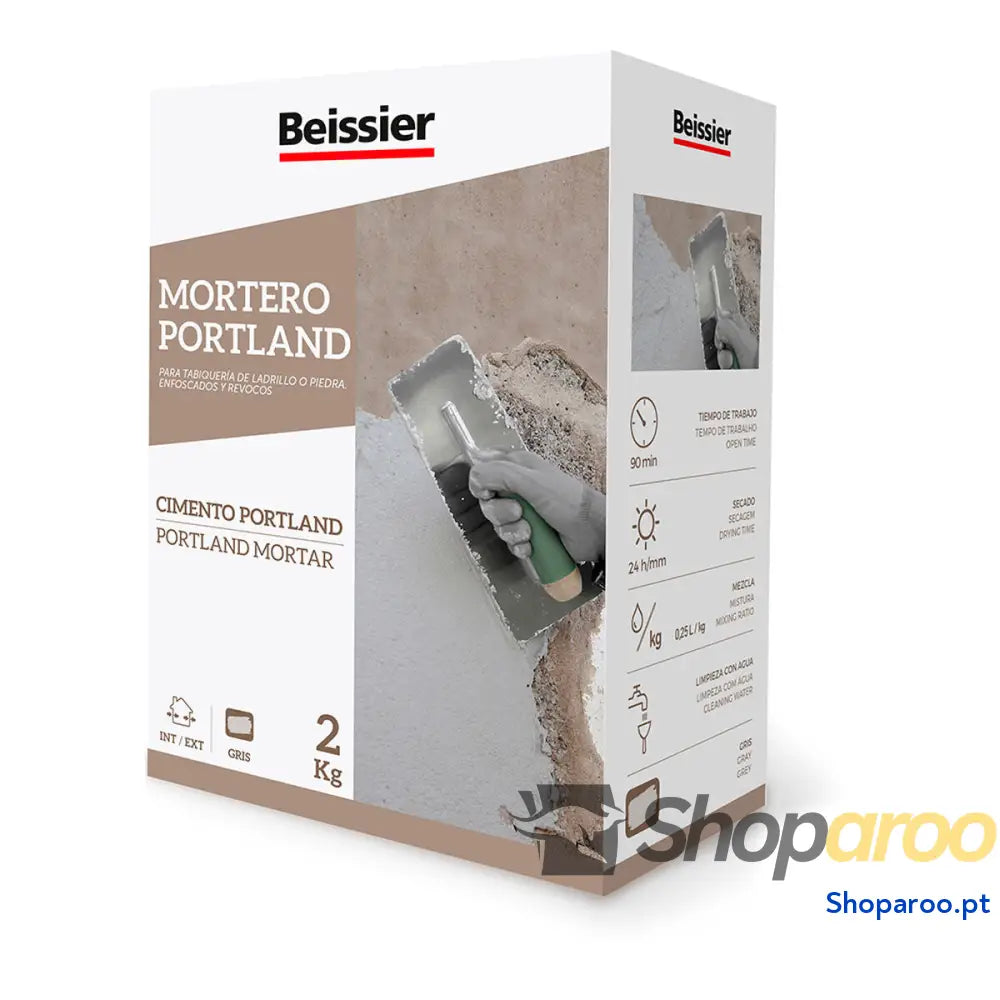 Almofariz Beissier 70303-001 Portland Cinzento 2 Kg