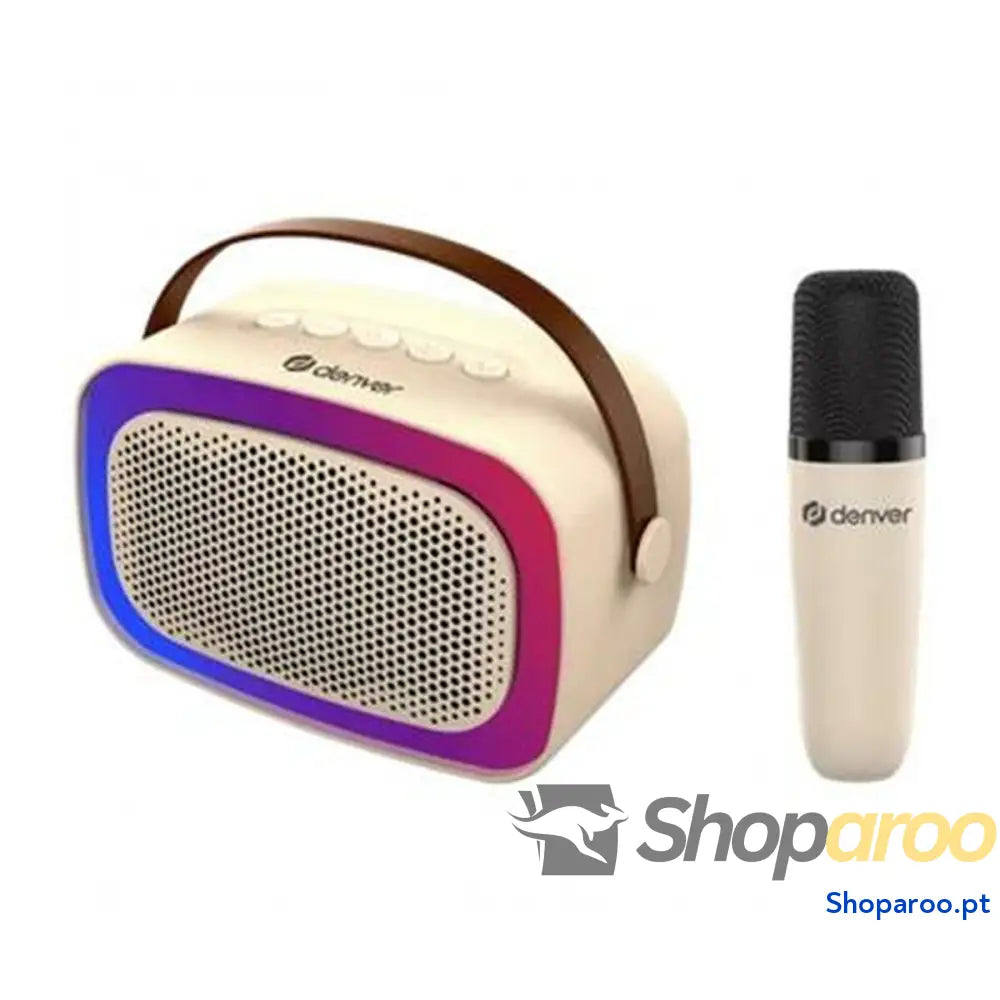 Altifalante Bluetooth Denver Electronics BTM 610 Branco 10 W