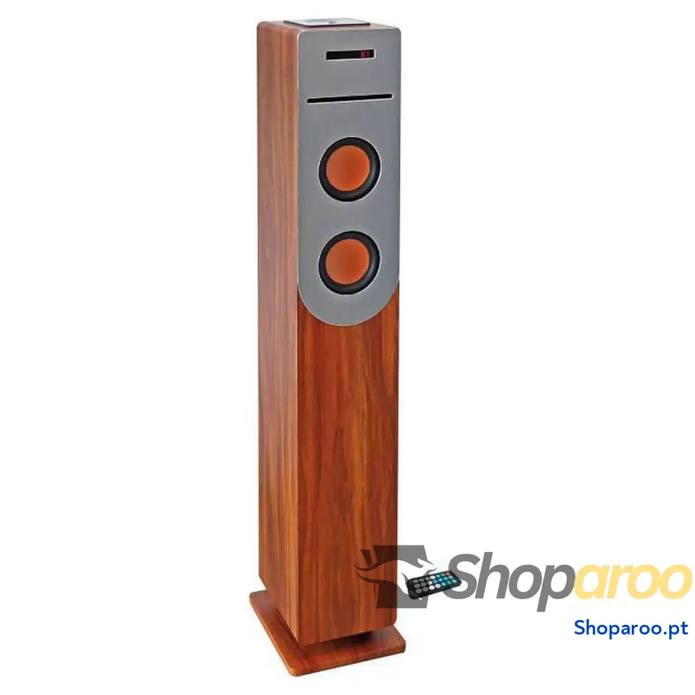 Altifalante Bluetooth Inovalley HP34 CD WOOD 100W