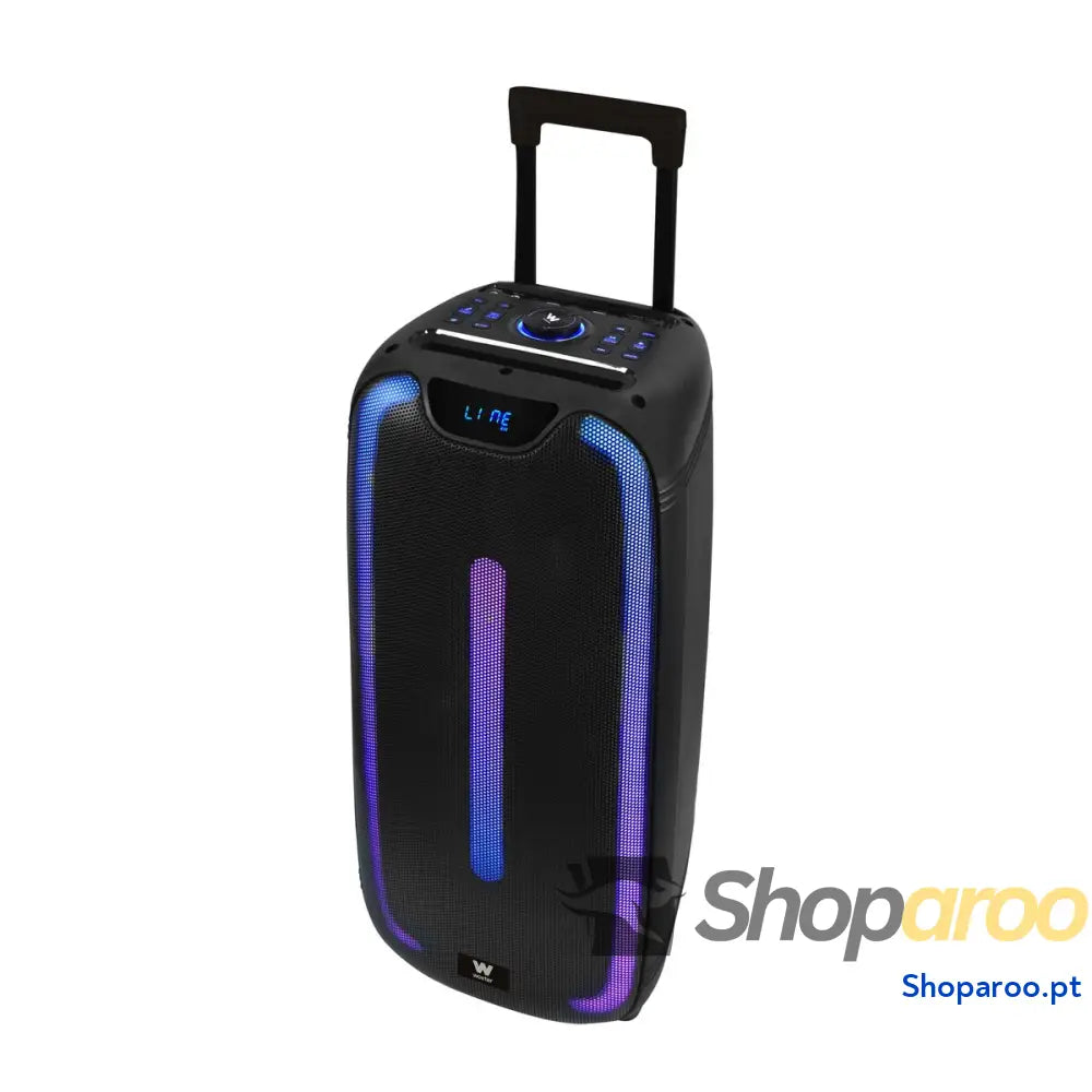 Altifalante Bluetooth portátil com microfone Woxter Rock’n’Roller ST Preto