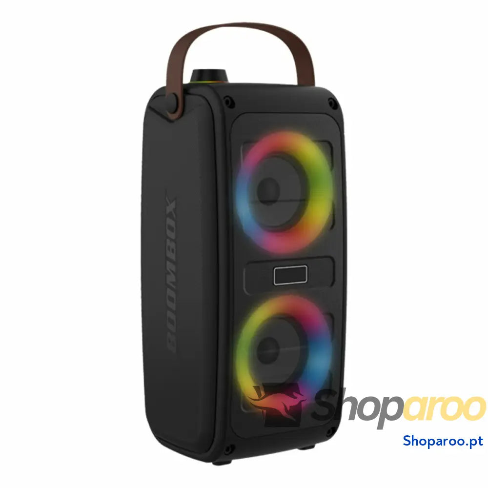 Altifalante Bluetooth Portátil Denver Electronics Preto LED RGB