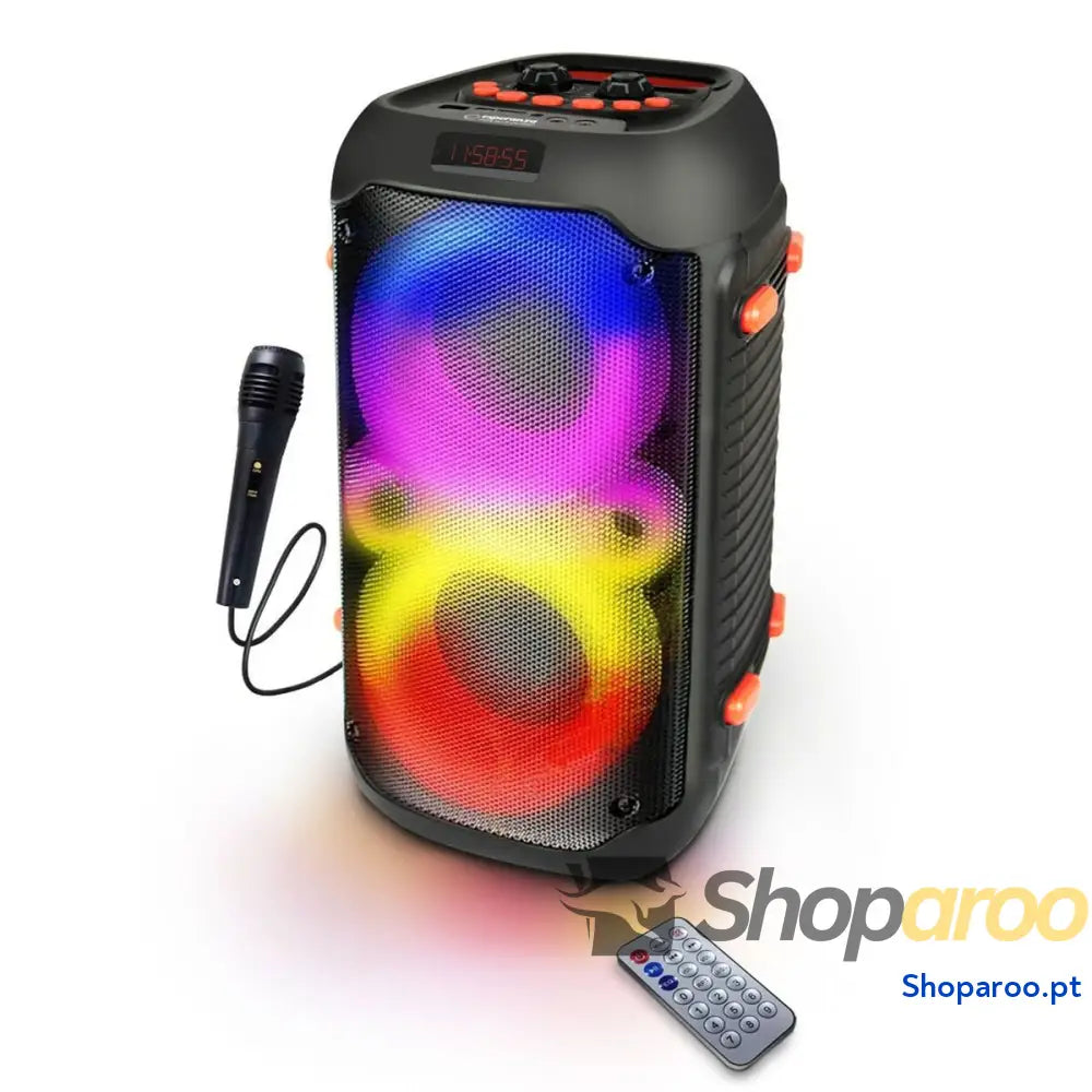 Altifalante Bluetooth Portátil Esperanza EP156 Preto 20 W