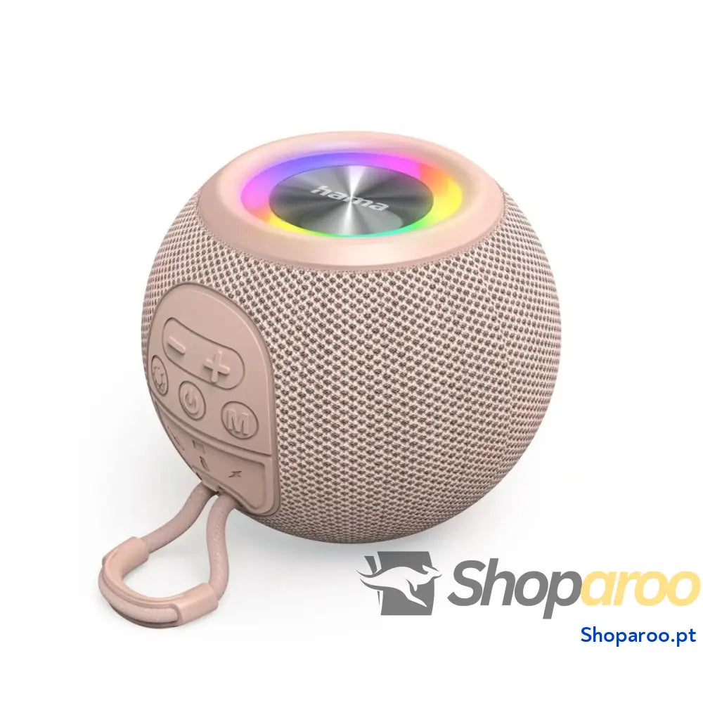 Altifalante Bluetooth Portátil Hama 00188240 5 W Cor de Rosa