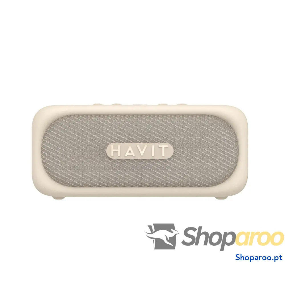 Altifalante Bluetooth Portátil Havit SK905BT beige Bege