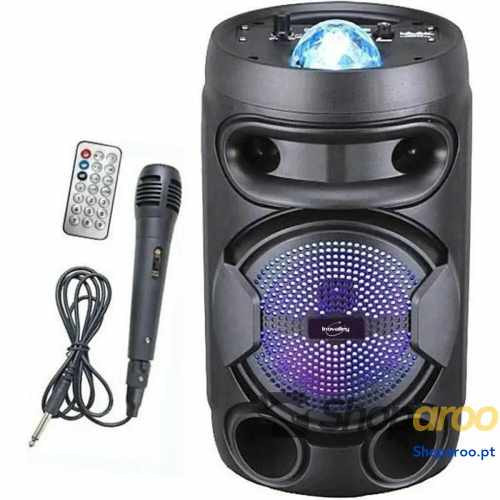 Altifalante Bluetooth Portátil Inovalley KA02 BOWL 400 W Karaoke