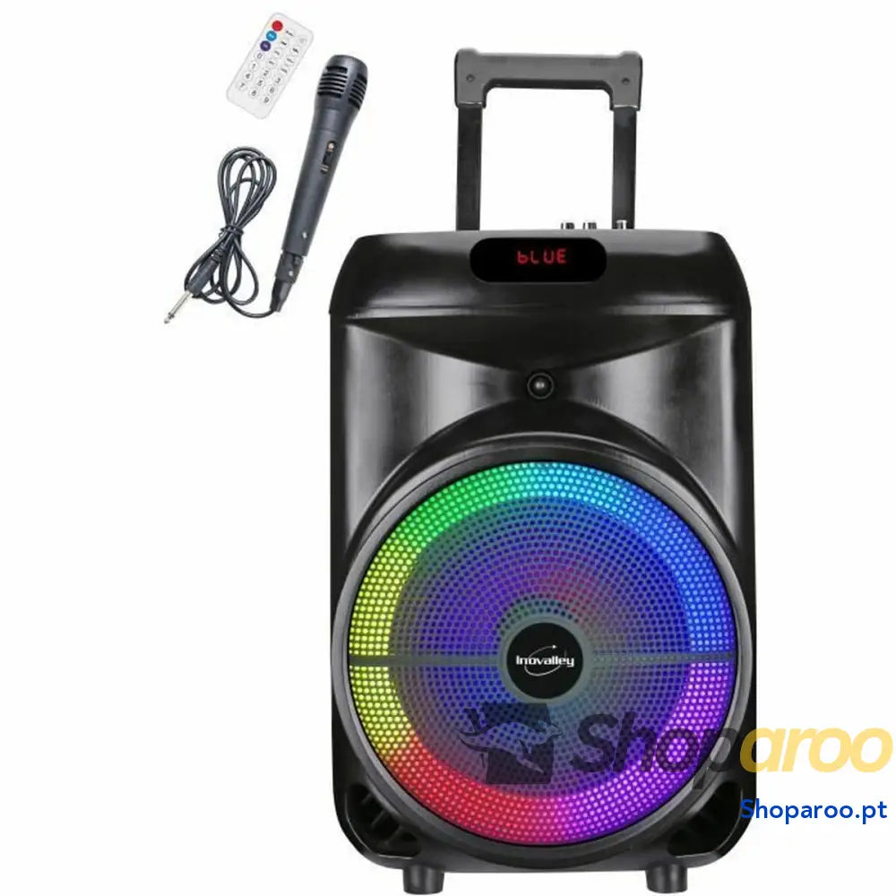 Altifalante Bluetooth Portátil Inovalley Preto 700 W