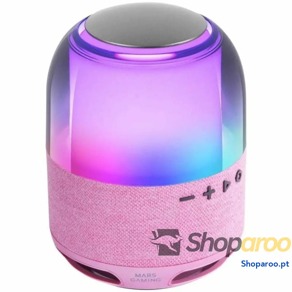 Altifalante Bluetooth Portátil Mars Gaming MSFLOWP Cor de Rosa 15 W 4