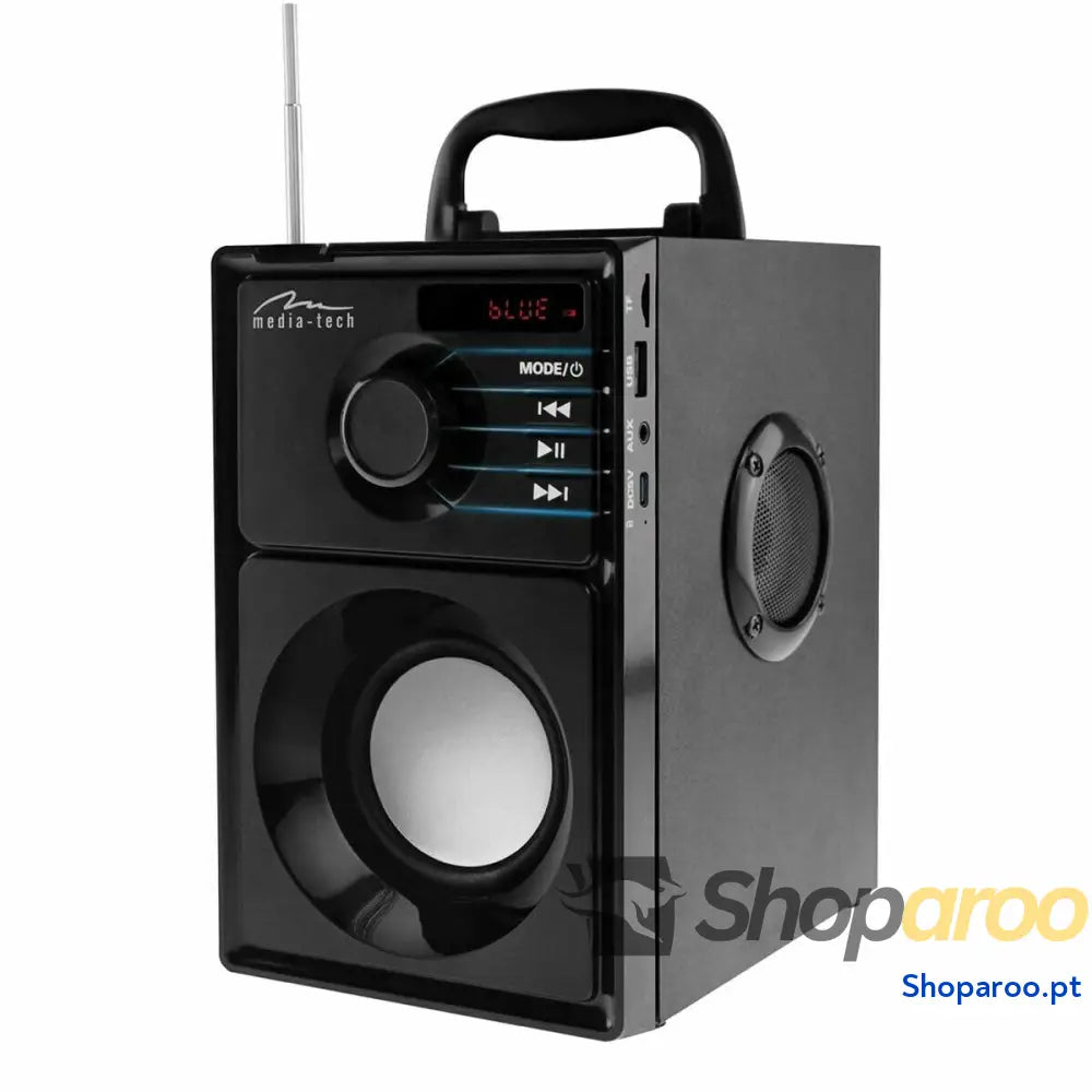 Altifalante Bluetooth Portátil Media Tech MT3179 Preto 15 W