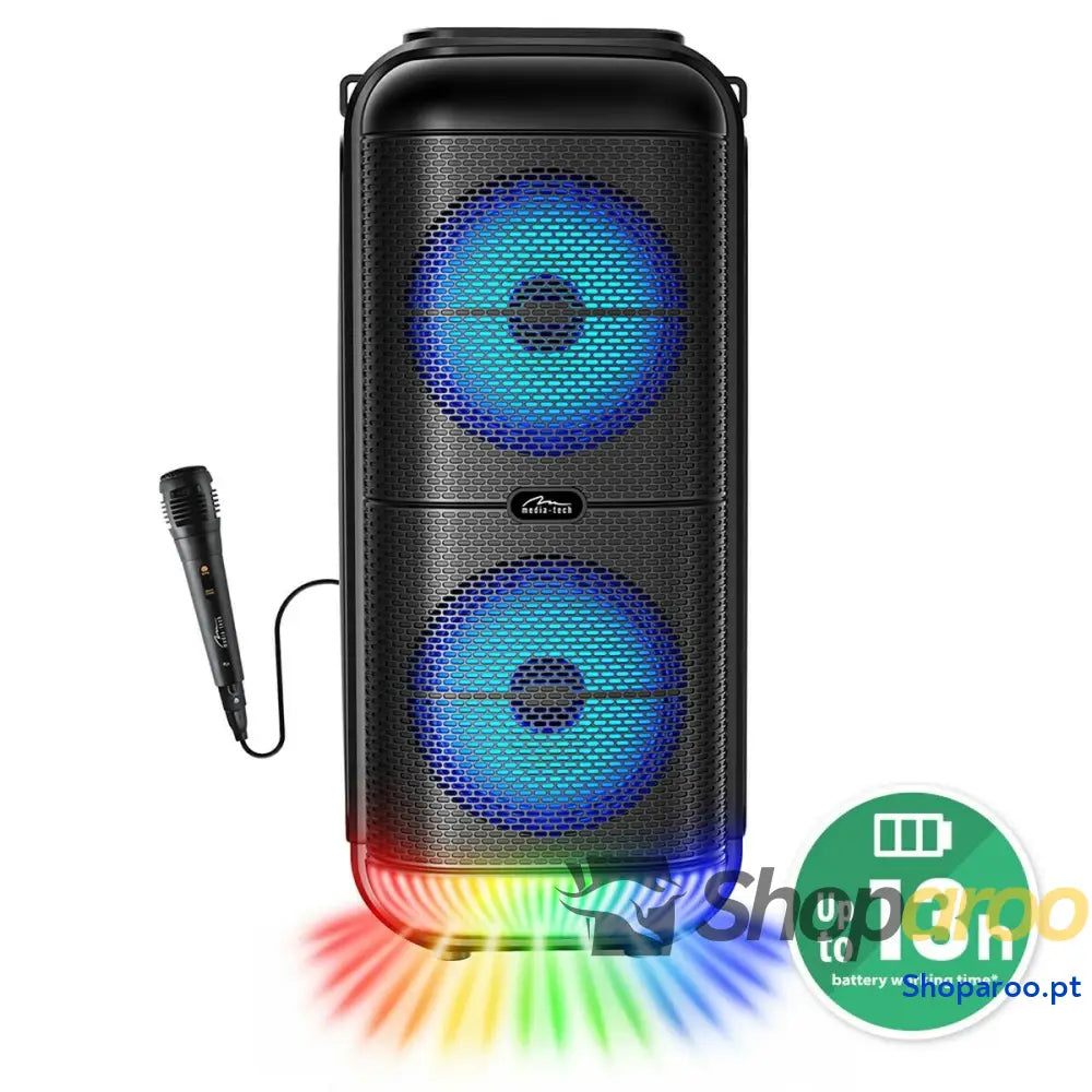 Altifalante Bluetooth Portátil Media Tech MT3183 Preto 50 W