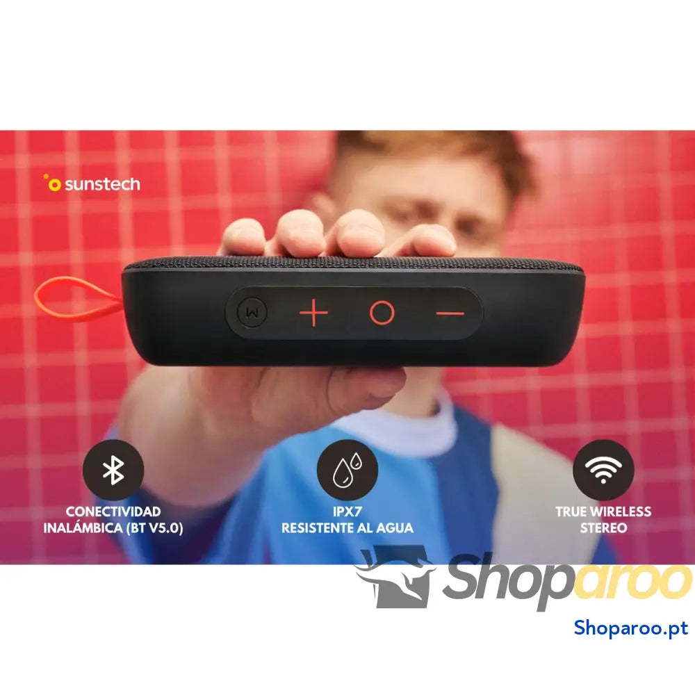 Altifalante Bluetooth Portátil Sunstech BRICKLARGEBL Azul 2100 W 4 10