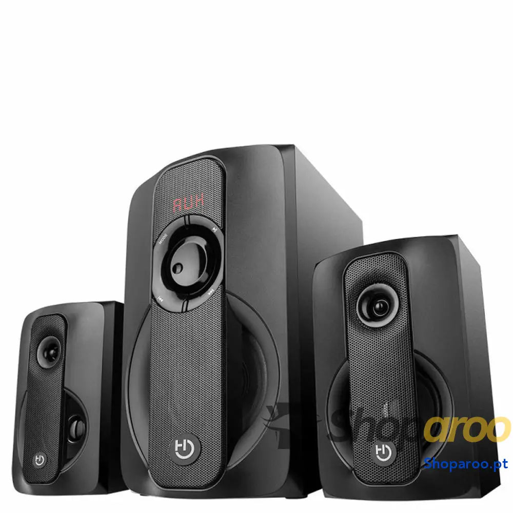 Altifalante Multimédia Hiditec SPK010003 80 W Preto
