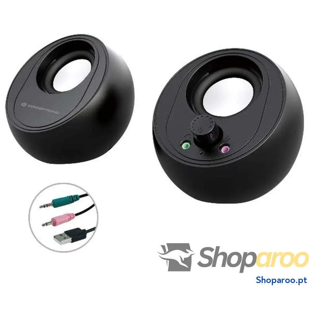 Altifalante PC Conceptronic BJORN01B Preto 10 W