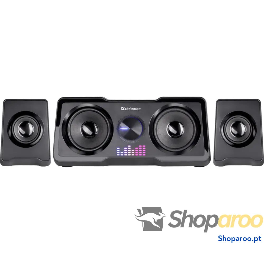 Altifalante PC Defender SOUNDWALL 2.1 65214 Preto